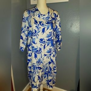 MARIO RAMANO LINEN DRESS